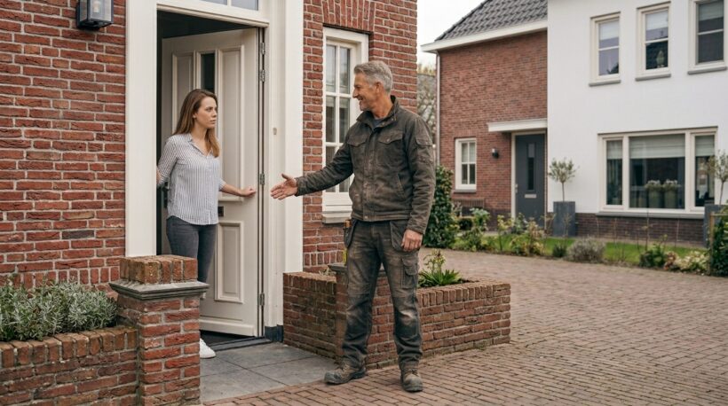Vlok Erkend Aan De Deur